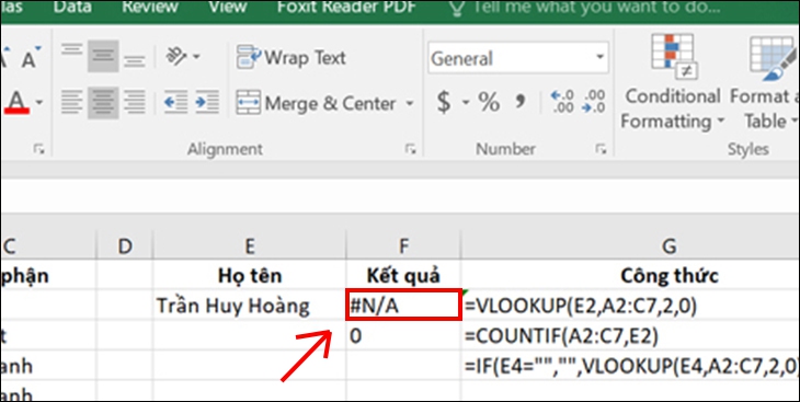Cách sửa lỗi #N/A trong Excel đơn giản, dễ hiểu nhất