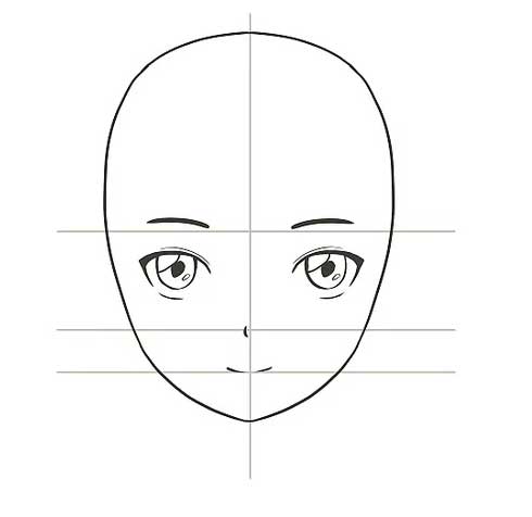 Vẽ Anime: Cách vẽ nhân vật anime đơn giản