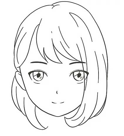 Vẽ mặt nhân vật anime