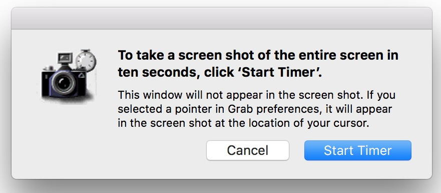 Sau khi ấn Start Timer, thì phần mềm sẽ bắt đầu đếm ngược 10s để bạn chuẩn bị trước khi bắt đầu chụp ảnh toàn màn hình
