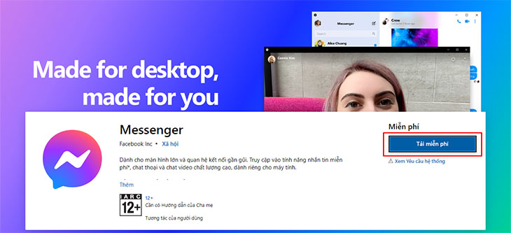 Hướng dẫn tải messenger trên máy tính đơn giản chỉ trong vài bước