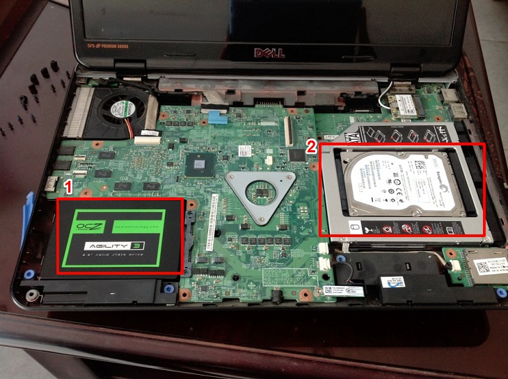 Lắp cả 2 ổ cứng SSD và HDD cho laptop được không? Máy tính nào lắp được?