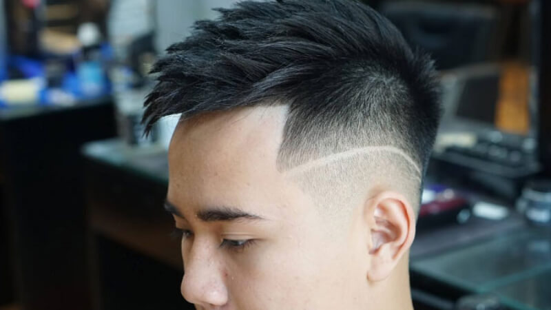 Top 20 kiểu kẻ tóc nam đẹp theo xu hướng tattoo hair 2022  The Fist  Barbershop
