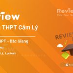 Review Trường THPT Cẩm Lý